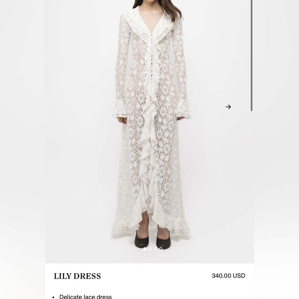 Brand new! Arakii lace long sleeve dress - Lily